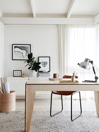 Scandinavian Home Office by Plyroom